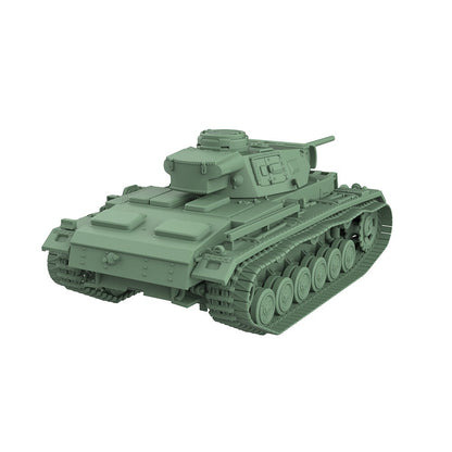 SSMODEL SS200715 1/200 Military Model Kit Pz.Kpfw.III Ausf.L