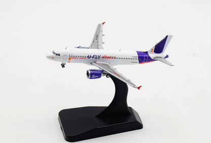 JC Wings Lucky Air U-FLY alliance AIRBUS A320 B-6943 1/400 diecast plane model