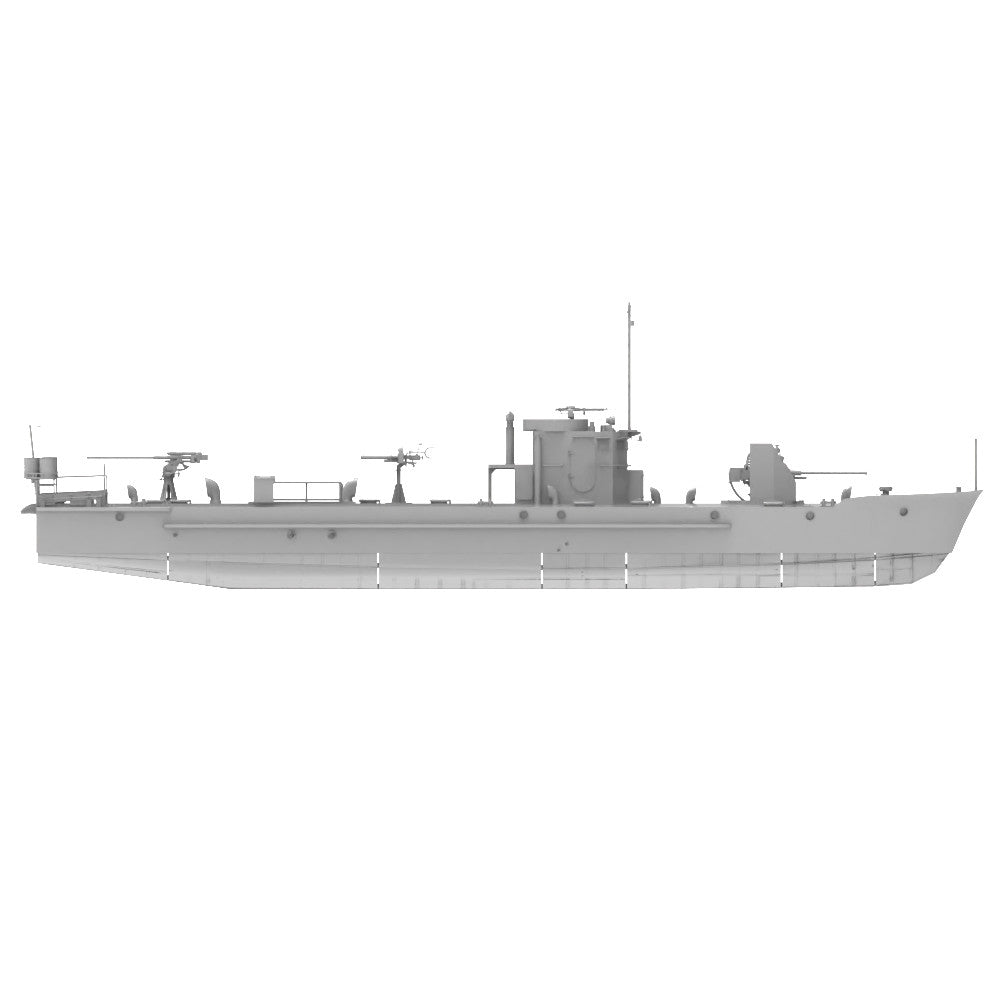 SSMODEL RHWS700026 1/700 Military Model Kit Water Line Project 194 BMO