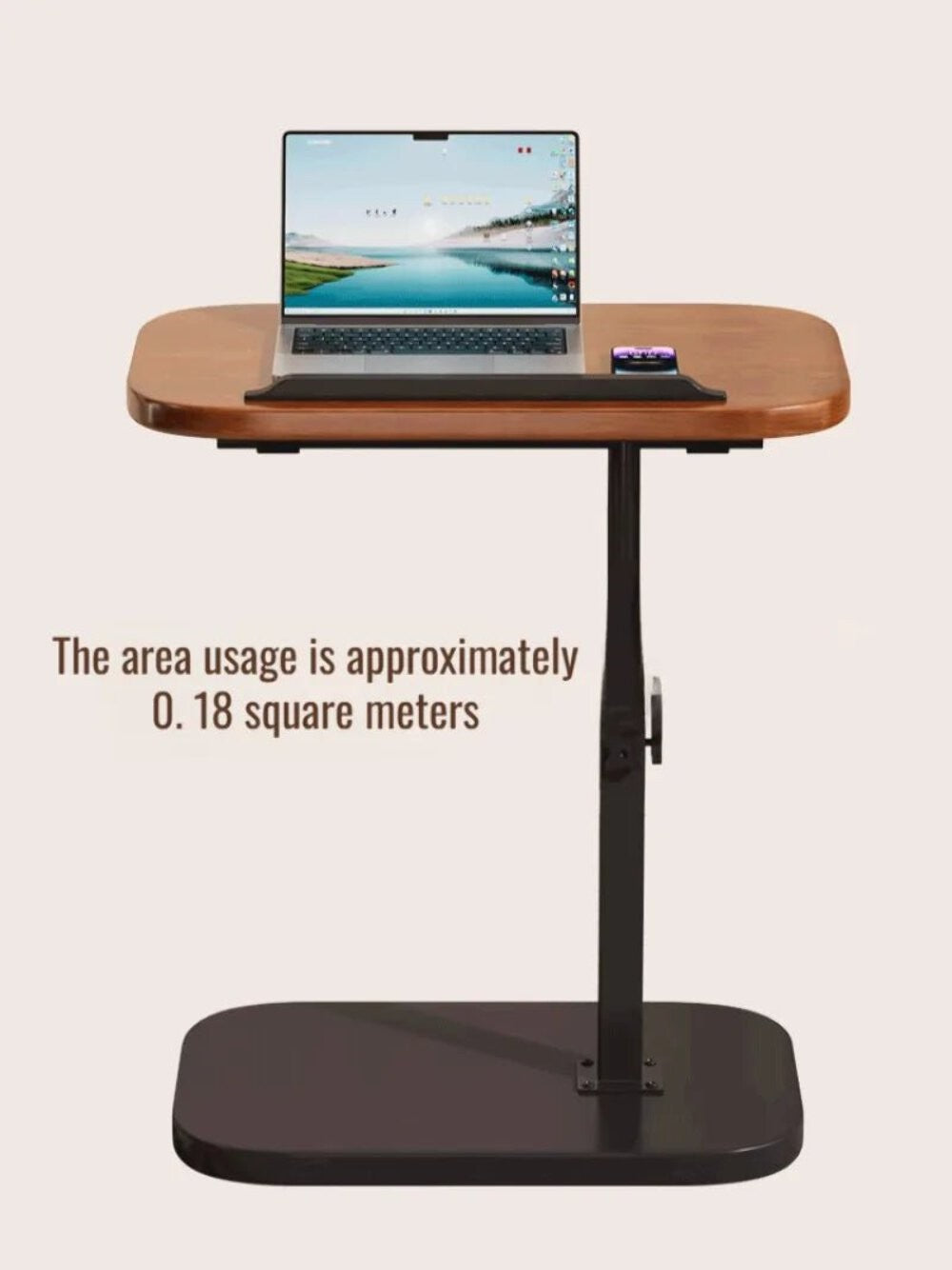 Portable Laptop Desk Side Table for Bedroom & Living Room