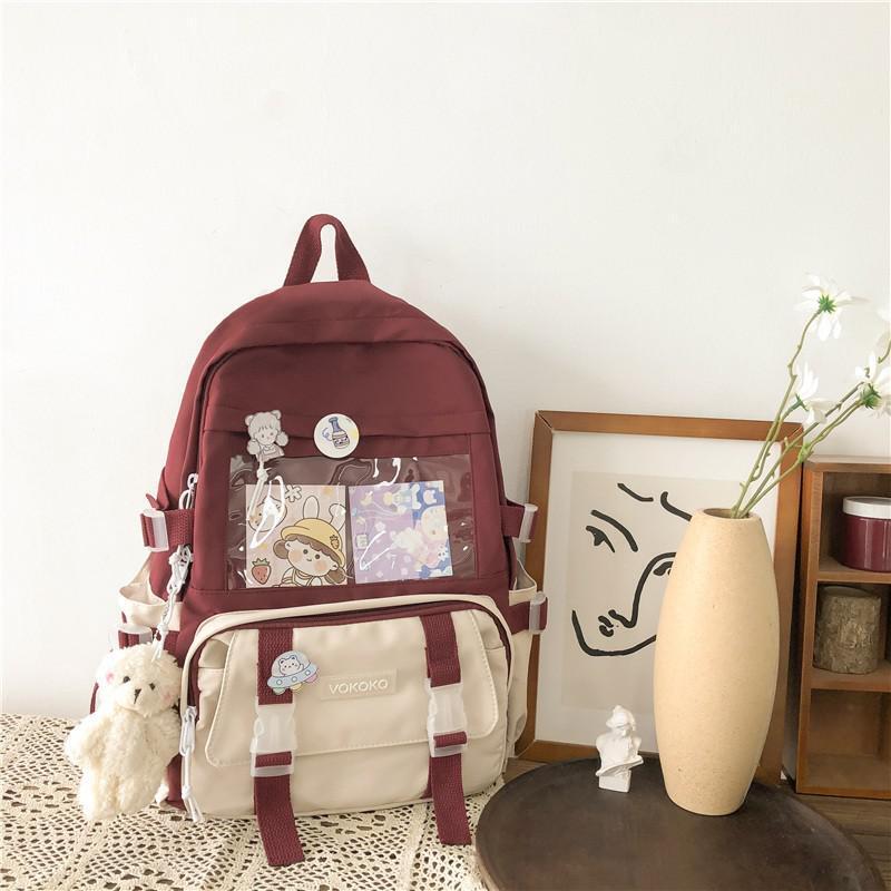 Women Backpack Waterproof School Bag Girl Student Bookbag Female Travel Bagpack