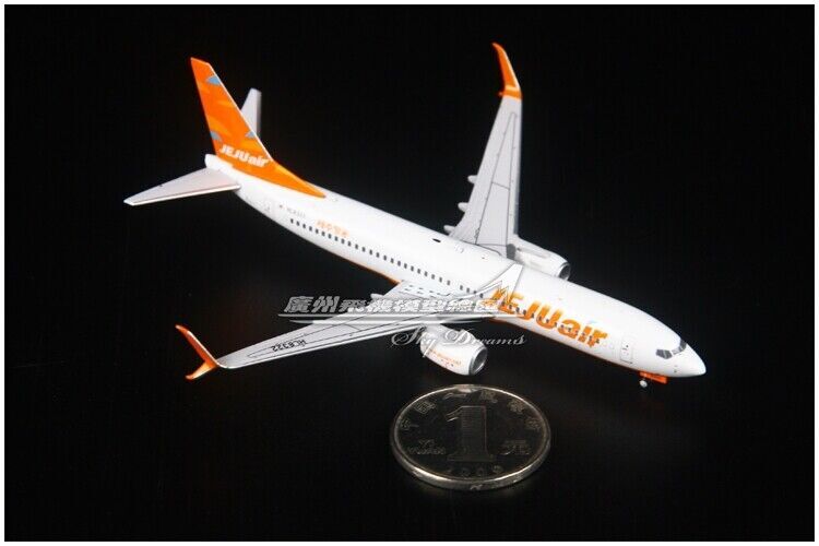 1:400 JC Wings JEJUair BOEING 737-800 Passenger Airplane Diecast Aircraft Model