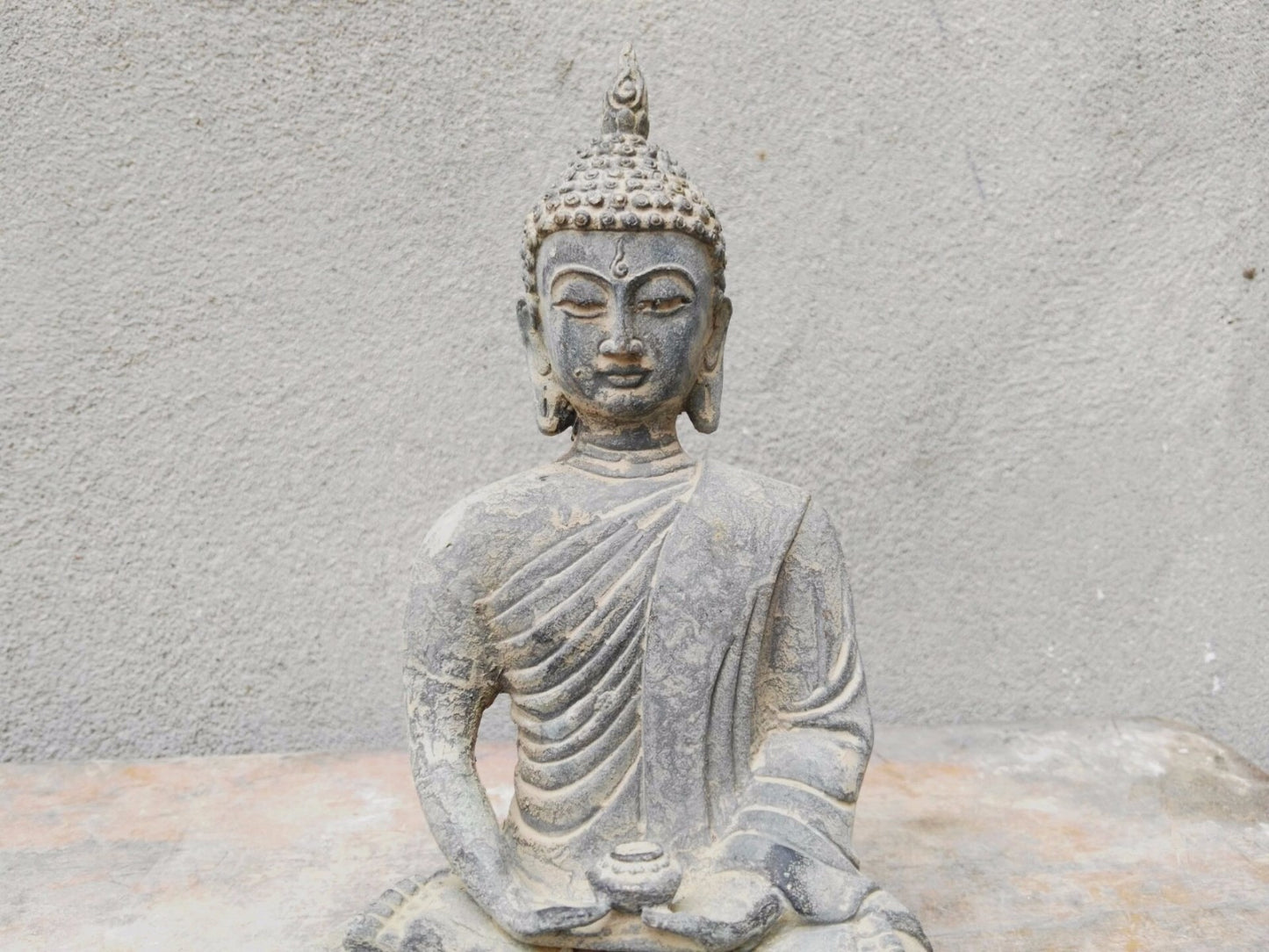 6.4" Tibet Buddhism Fane Joss Bronze Sakyamuni Shakyamuni Amitabha Buddha Statue