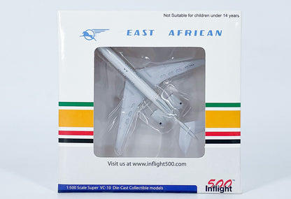 1:500 InFlight EAST AFRICAN CV-10 Passenger Airplane Diecast Aircraft Model