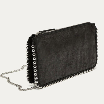 Chains Women Crossbody Bags Handbags Leather Lady Shoulder Bag Lady Small Flap