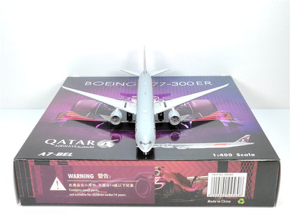 1:400 Phoenix QATAR BOEING B777-300ER Airplane Diecast Aircraft Plane Model