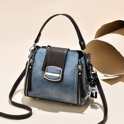 Handbags Women Vintage Leather Shoulder Hand Bag Crossbody Purses Messenger Bag