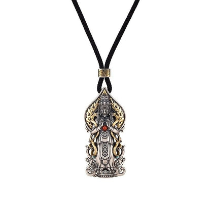 Handmade Pendant Necklace Unisex Jewelry Karma Amulet Spiritual Rebirth Symbol