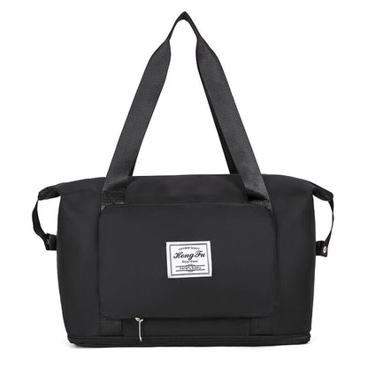 Foldable Sports Bag For Women Gym Swimming Ultralight Waterproof Wet Pocket