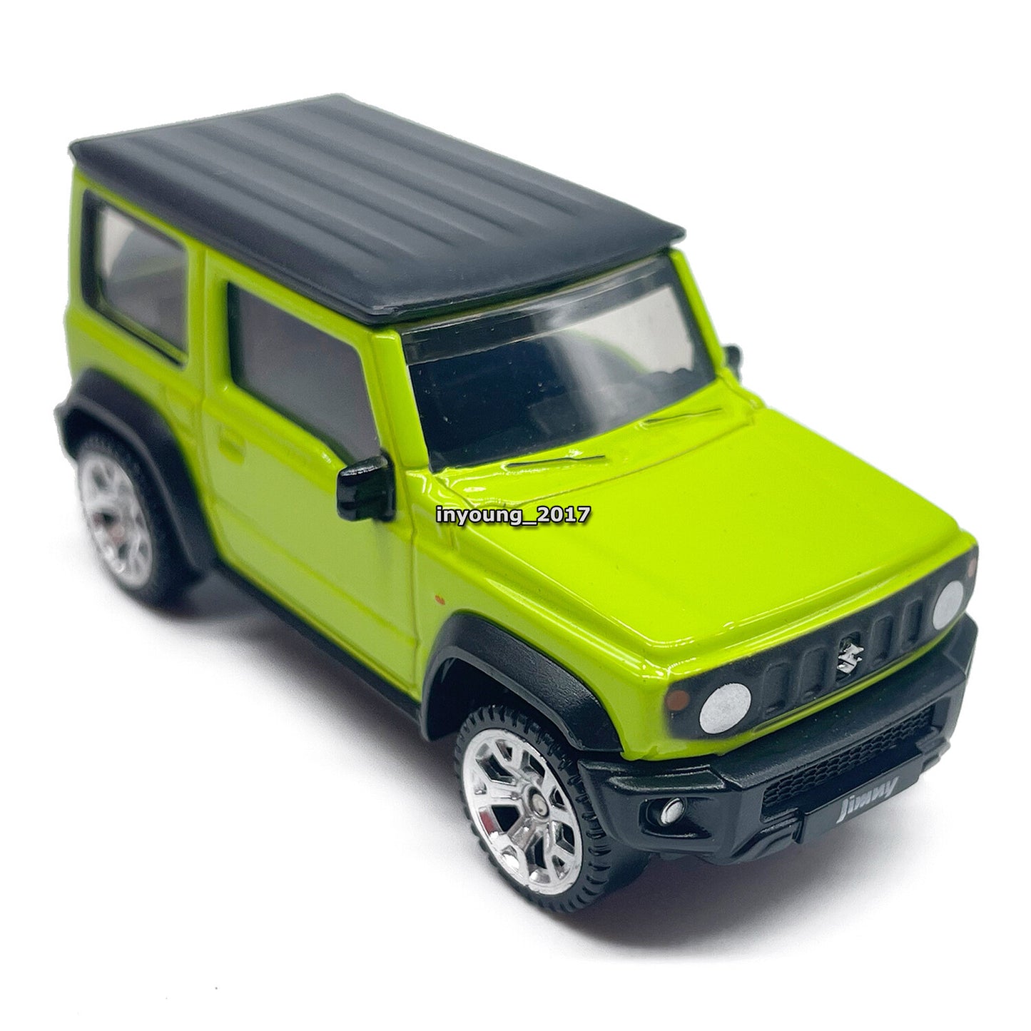 1/48 Suzuki Jimny Model Car Diecast Toy Cars Collectible Vehicle for Kids Green