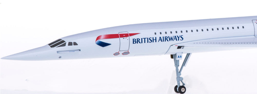 1:200 31CM Hogan BRITISH AIRWAYS Concorde Passenger Aircraft Diecast Plane Model