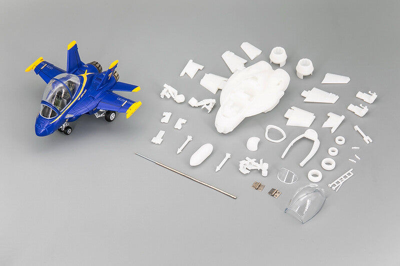 US Navy Air Force F/A-18F BLUEANGELS Cute Version 3D Printed static Models