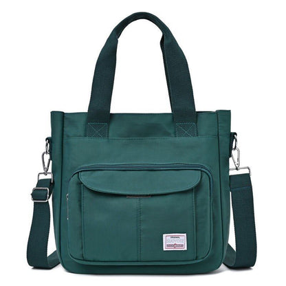 Canvas Bag High-capacity Nylon Messenger Purse Handbag Polyester Shoulder Pouch
