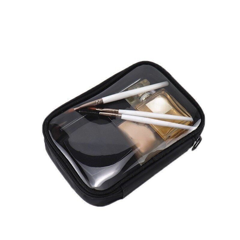 Waterproof Transparent Cosmetic Bag Makeup Case Clear Beauty Organizer S/M/L 1PC