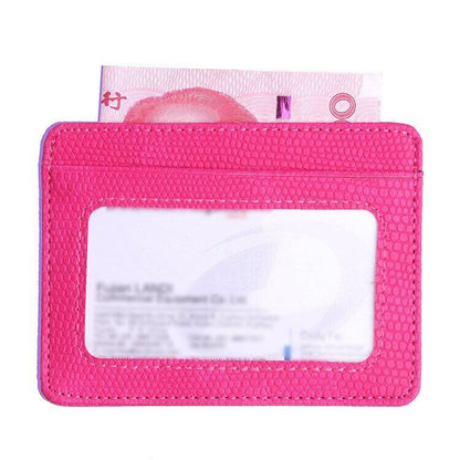 Bank Card Package Passport Cover Bag Coin Case Leather Card Women Men Cardholder