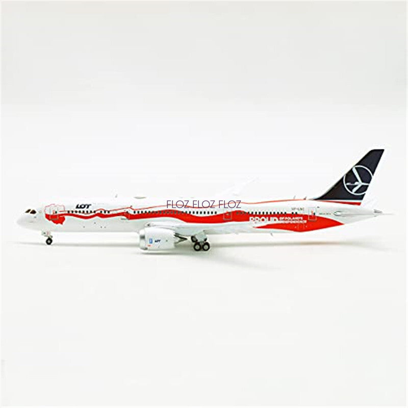 JCWings LOT POLISH AIRLINES for BOEING 787-9 SP-LSC FLAPS DOWN 1/400 plane model