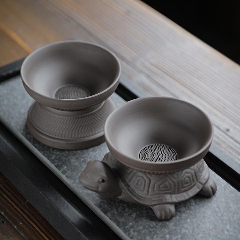 Purple Sand Filter Screen Tea Partition Yixing Tea Set Accessories Tea Cup