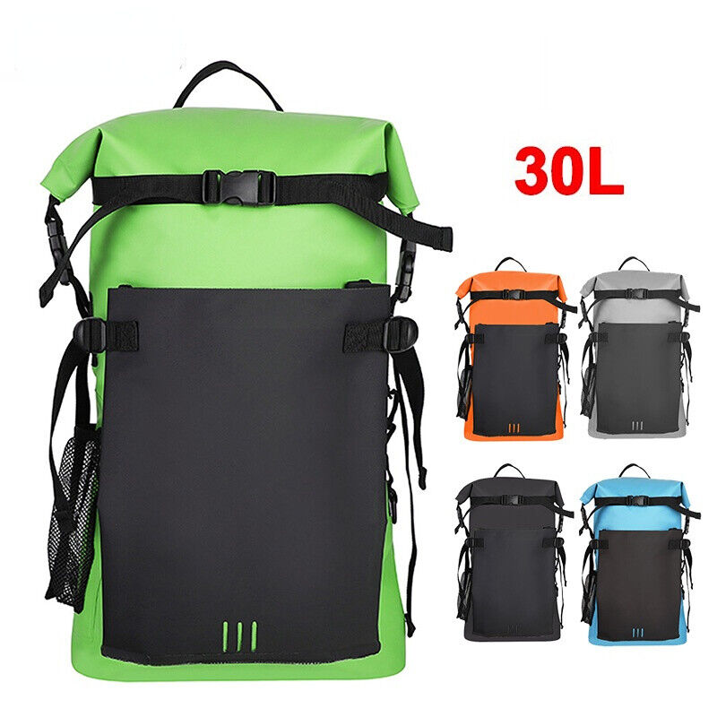 30L Dry Bag Backpack Pack Sack Swimming Rafting Kayaking Floating Sailing