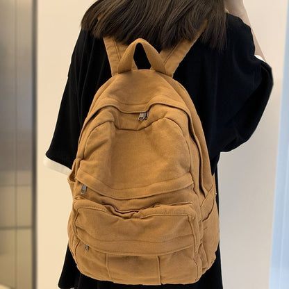 Fashion Waterproof Bag College Student Backpack Lady Cute School Bag 29*13*40 CM