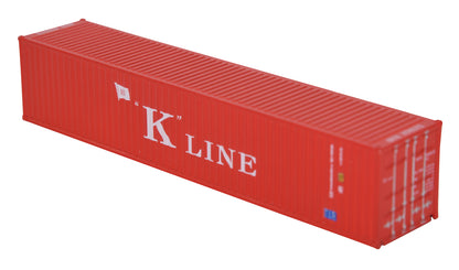 1:87 K-LINE 40GP Metal Shipping Container Model Toy Home Office Decor Gift