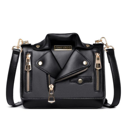 Leather Bags WomenShoulder Zipper Jacket Bag Bag Women Handbag
