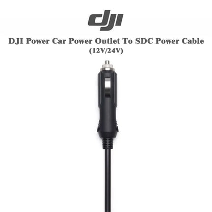 DJI Power Car Power Outlet to SDC Power Cable (12V/24V) For Power 2000/1000/500