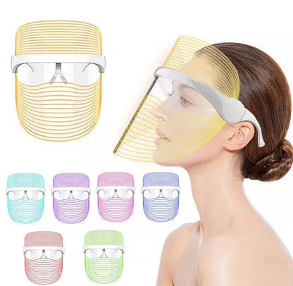 Mascara Led Facial 7 Funciones Treatment Rejuvenece para Arrugas Acne Envejecer
