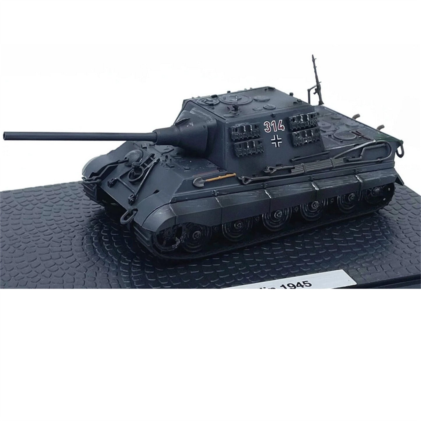 1:72 WWII German Jagdtiger Hunting Tiger Tank 1945 Alloy Model Collection Gift