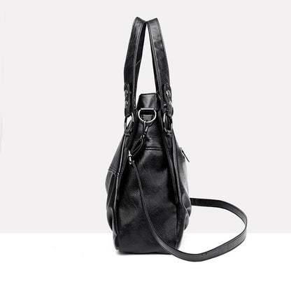 Soft Leather Handbags Women Tote Bag Ladies Large Shoulder Crossbody Handbag*CA