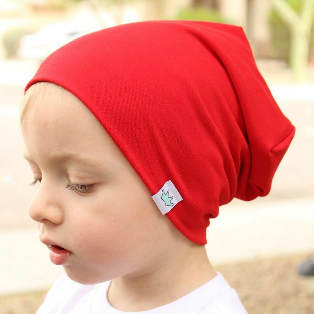 Hats Scarf Solid Knitted Cotton Baby Children Warm Earmuffs Colorful Crown Caps