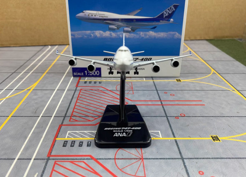 1:500 Hogan ANA BOEING 747-400 Passenger Plane Airplane Diecast Aircraft Model