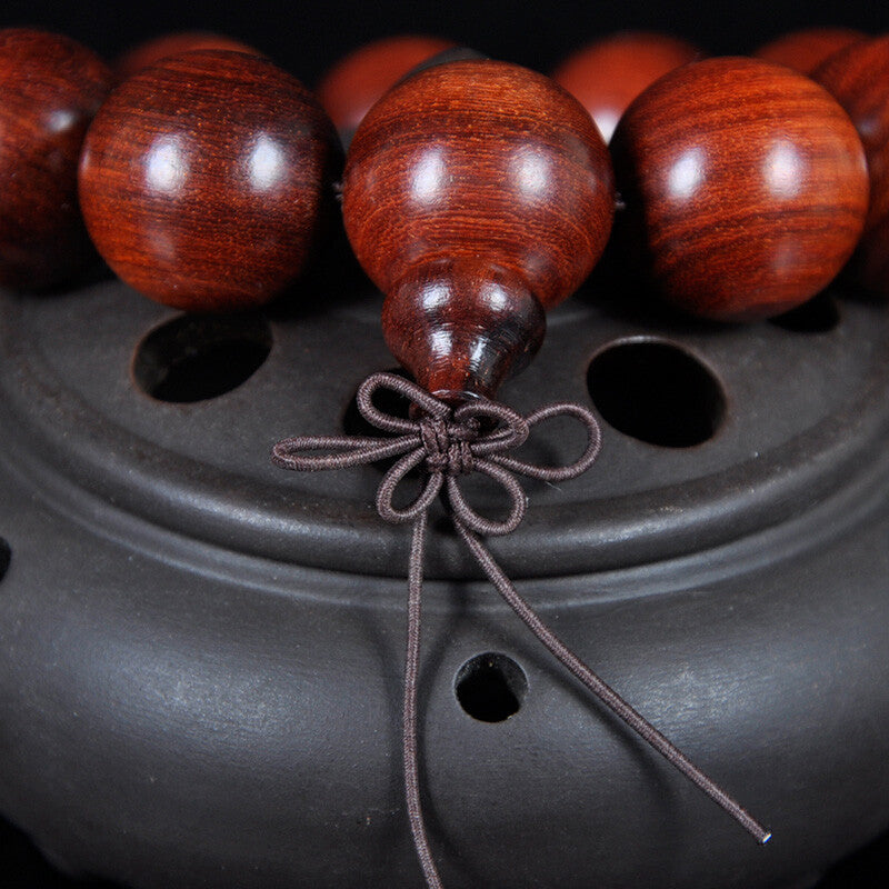 Chinese Red Sandalwood 6/8/12/15/18/20/25MM Round Buddha Beads Fashion Bracelet