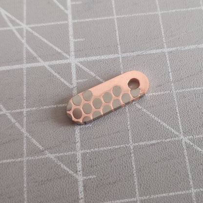 1PC Clip Hole Patch for Rick Hinderer XM18 3.5” Superconducting Patch