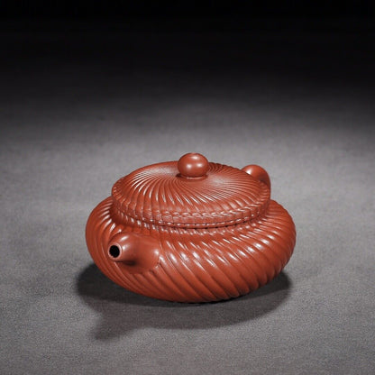 Chinese Yixing Zisha Clay Handmade Exquisite Teapo （仿古 底款：景舟制陶）
