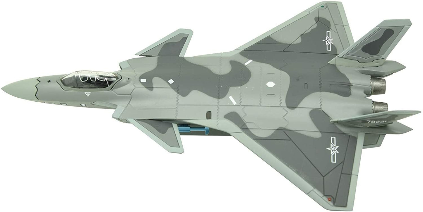 1:100 China Chengdu J-20,Fighter Metal Diecast Plane Model,Chinese Air Force