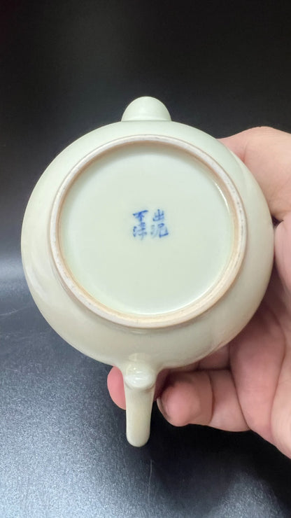 200cc chinese JingDeZhen Handmade Teapot hand-painted HaiCuo Gongfu Teapot