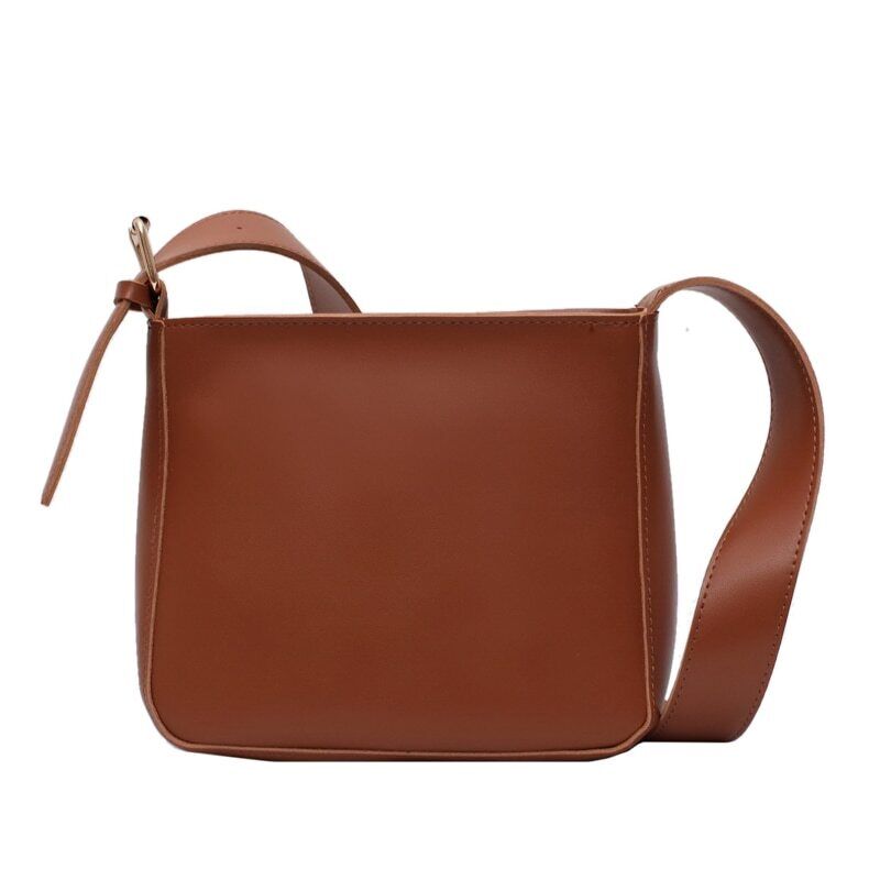 PU Leather Bucket Bags Women Crossbody Shoulder Bags Handbags Women's
