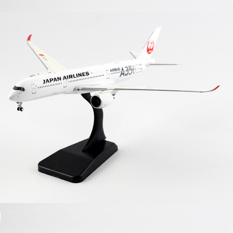 JC Wings Japan Airlines For Airbus A350-900XWB JA02XJ Silver 1/400 plane model