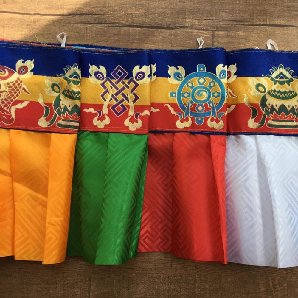 470cm Hanging Hanging Curtains Buddhist Temples Tibetan Eight Auspicious Curtain