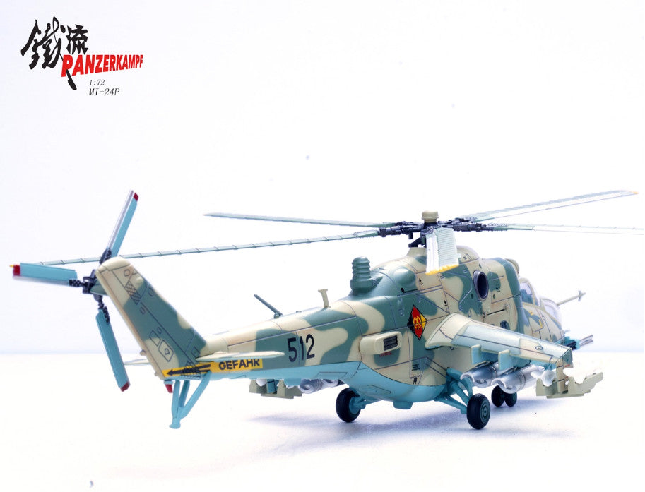 1:72 Panzerkampf Mi-24P East German Air Force Helicopter Diecast Aircraft Model