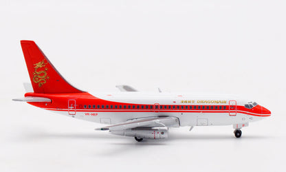 1:400 JC Wings DRAGONAIR BOEING B737-200 Passenger Airplane Diecast Plane Model