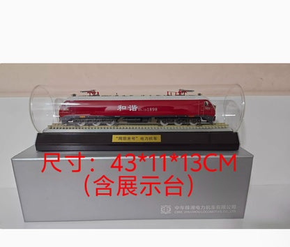 1:64 43CM HXD1D "Zhou Enlai" - named Electric Locomotive Train Diecast Model