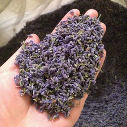 50g Lavender Dried Flower Tea Yangxinanshen Chinese Herbal Gift Good for Sleep