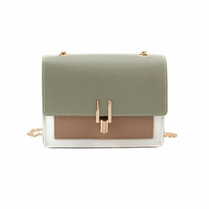 Square Bag Women's Handbag PU Leather Chain Mobile Phone Shoulder Bags