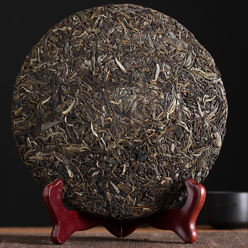 2015 Year 357g Yunnan Yiwu Ancient Tree Wild Puer Pu-erh Puerh Tea Raw Cake