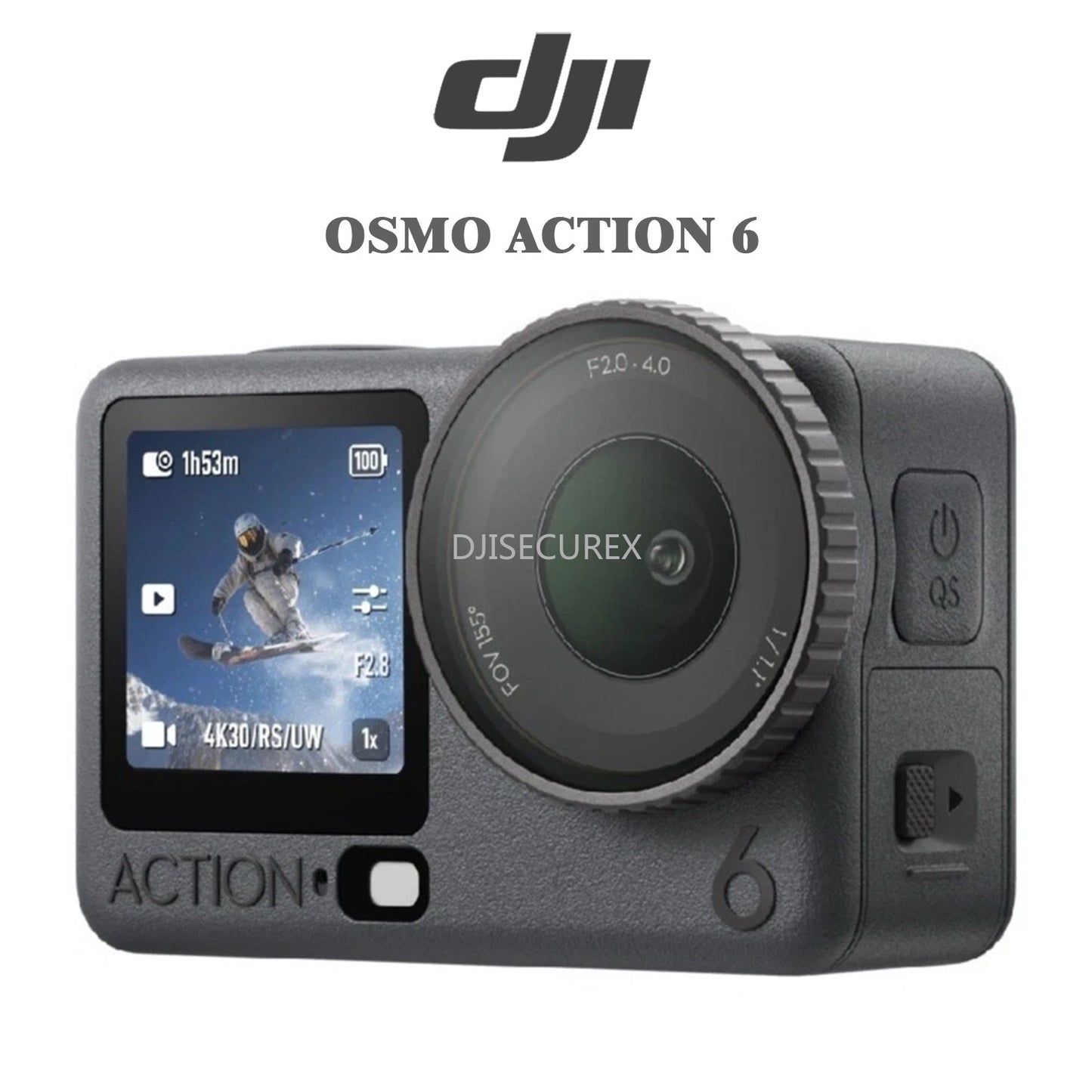 DJI Osmo Action 6 Standard Combo – Variable Aperture Sports Camera