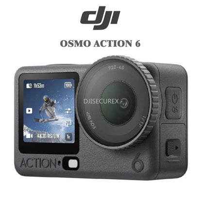 DJI Osmo Action 6 Standard Combo – Variable Aperture Sports Camera