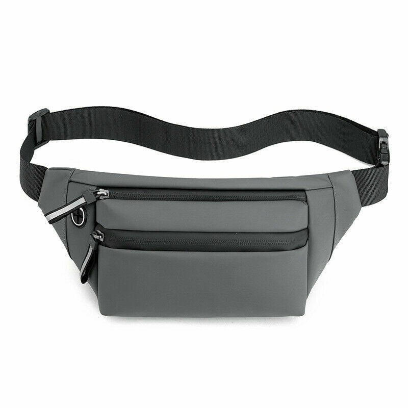 Men Belt Bag Chest Pack Male Waist Bag Sports Pack Men's Travel Shoulder Bags
