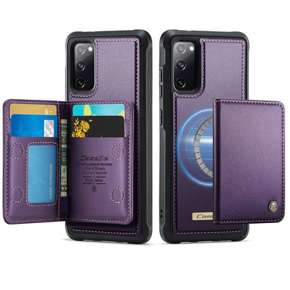 For Samsung Galaxy S25 Edge S24 S23 S22 S21 S20 Wallet Case Magnetic Card Holder