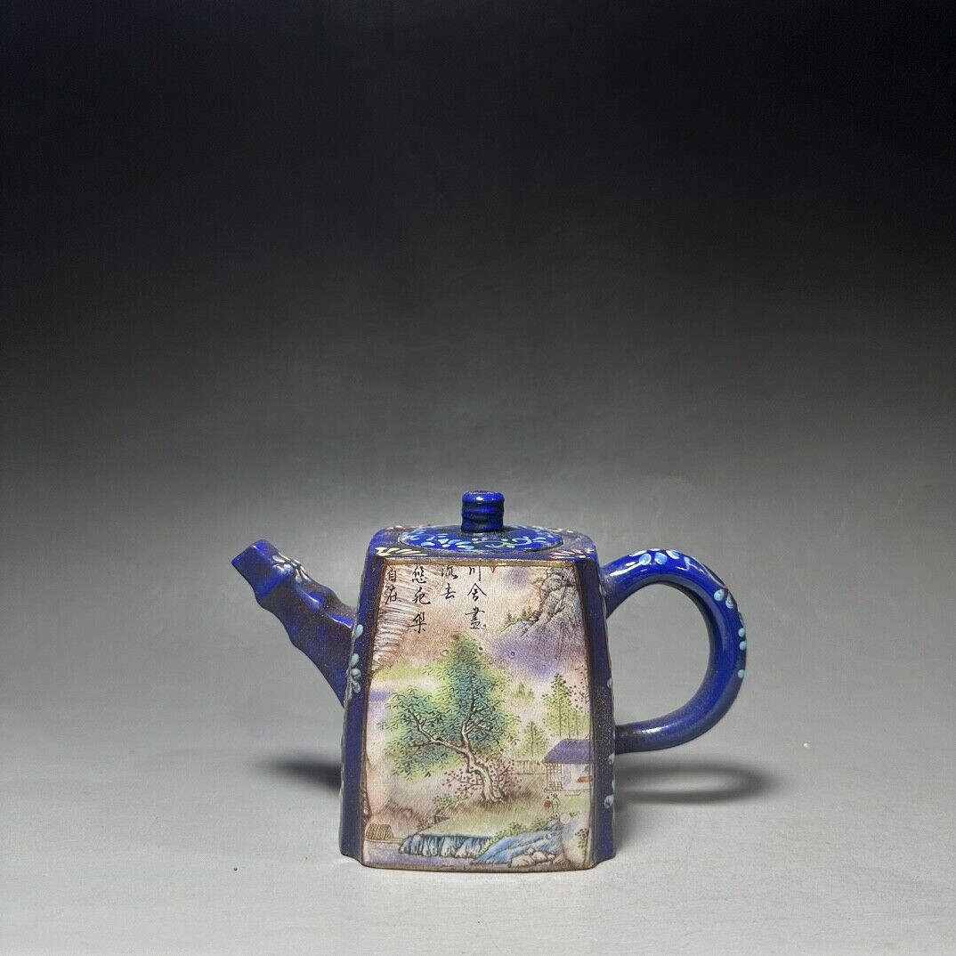 vintage chinese yixing purple clay teapot zisha ceremony fashion gift teaware